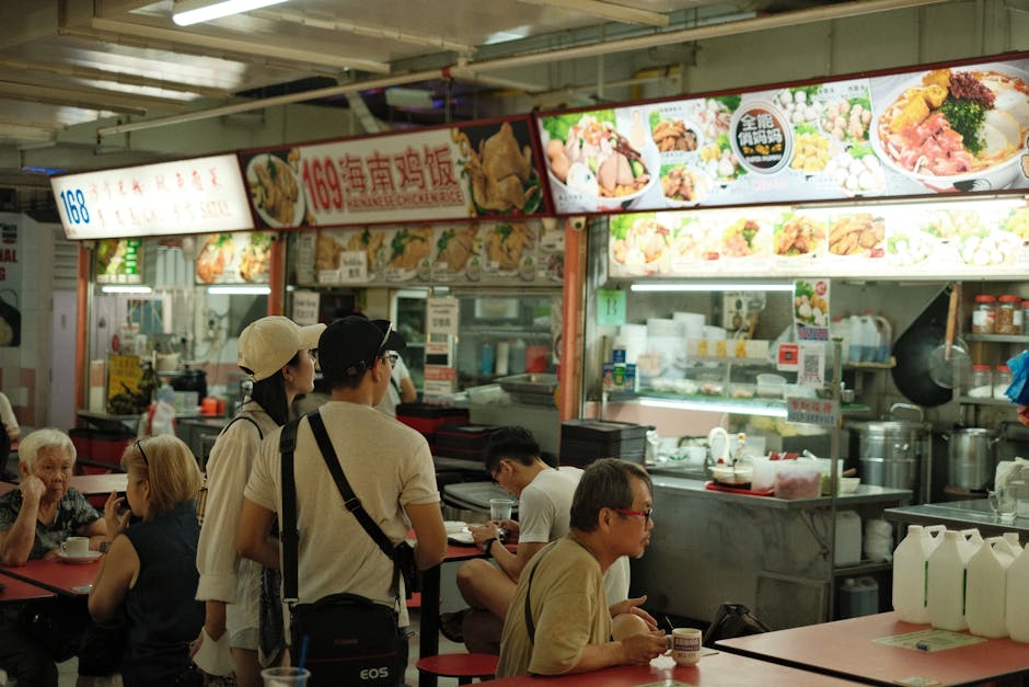 A Culinary Journey Through Hawker Centers - Photo by Namzy on Pexels